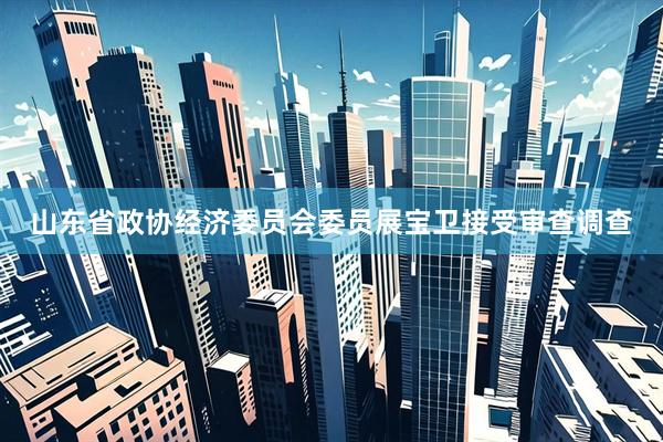 山东省政协经济委员会委员展宝卫接受审查调查